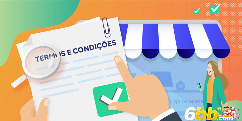 Como os jogadores aceitam os termos de serviço da casa de apostas 6BB